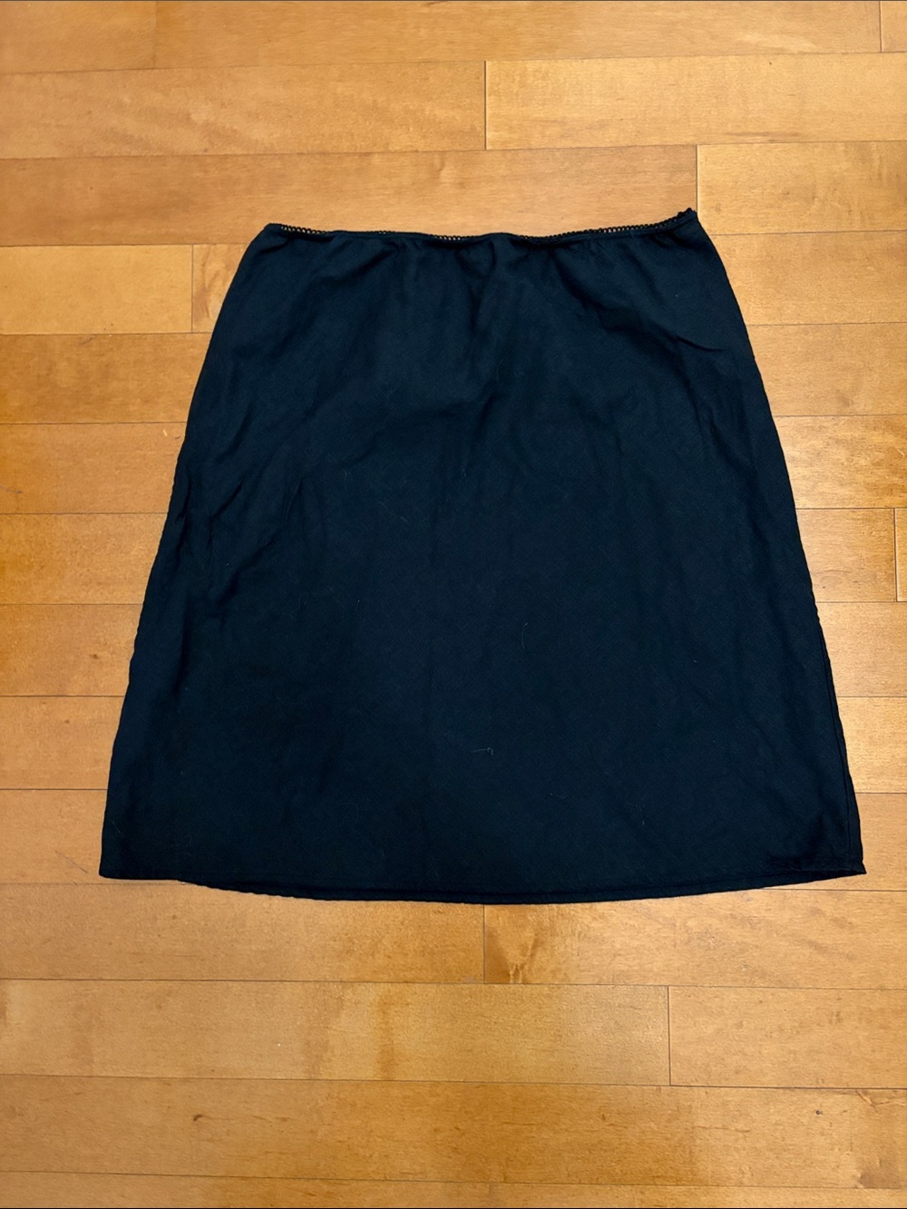 GAP Black Linen Skirt